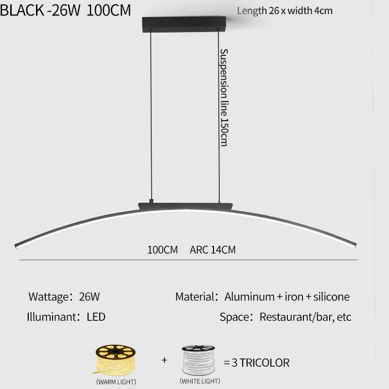 Stylish LED Hanging Pendant Light