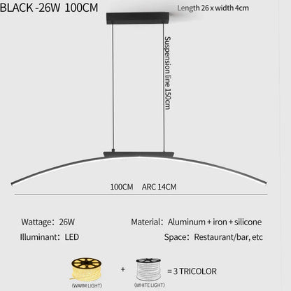 Stylish LED Hanging Pendant Light