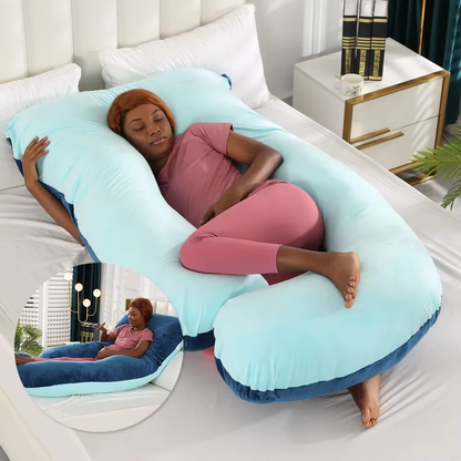 Comfortable Full Body Pregnancy Pillow for Side Sleepers