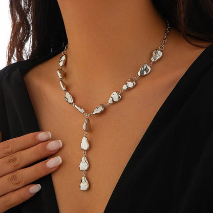 Cofik | Chic Natural Stone Drop Necklace