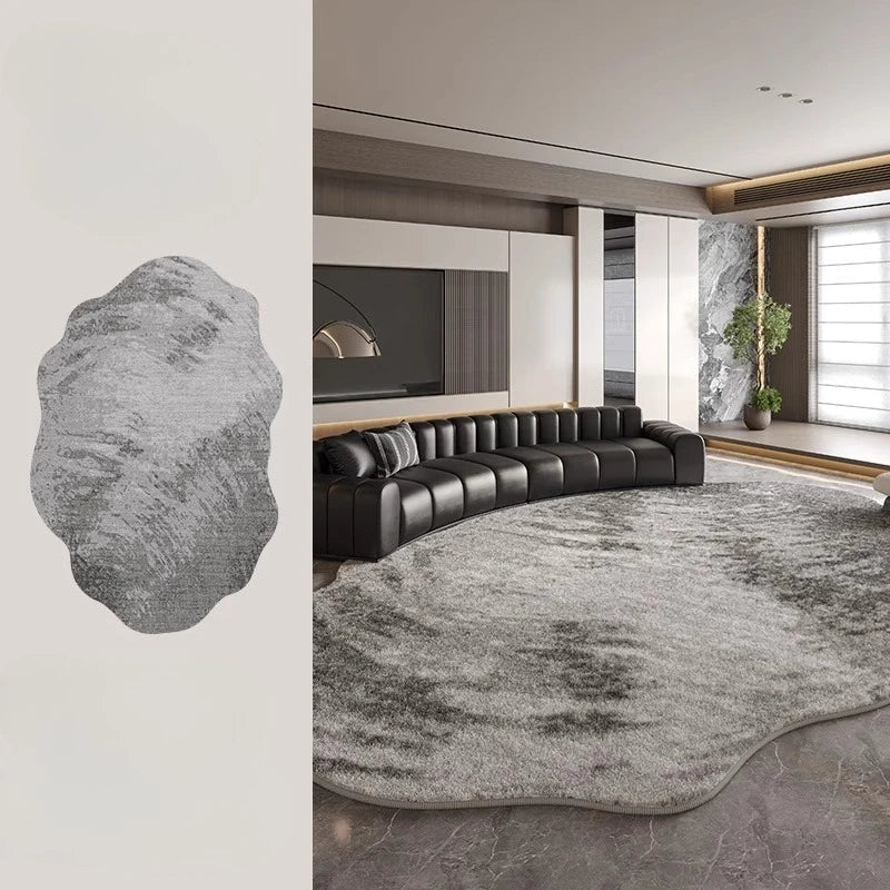 Soft Glow Plush Area Rug Lamp for Bedroom Living Room