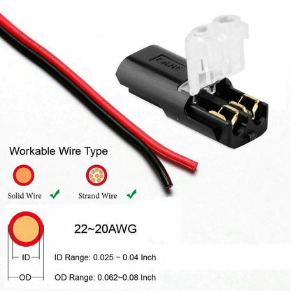 Waterproof Outdoor Cable Connectors Set