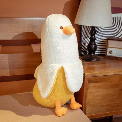 Cuddly Yellow Duck Soft Plush Pillow