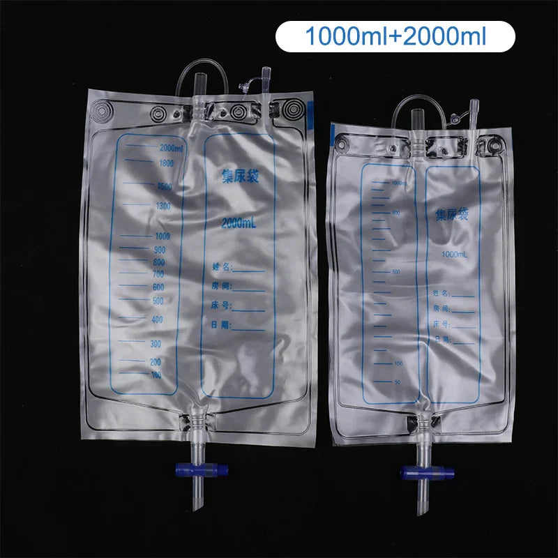 Adult Urine Collector Kit with Silicone Catheter Bag