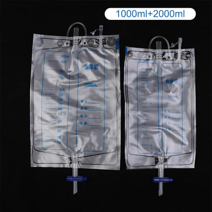 Adult Urine Collector Kit with Silicone Catheter Bag