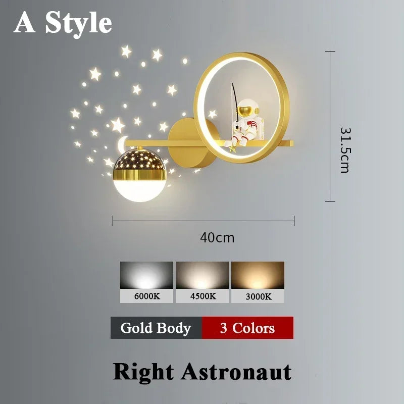 Colorful Kids Star Night Light Lamp