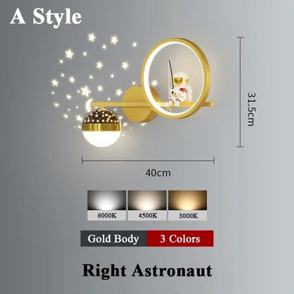 Colorful Kids Star Night Light Lamp