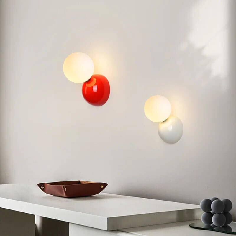 Retro Style Wall Lamp in Multiple Colors