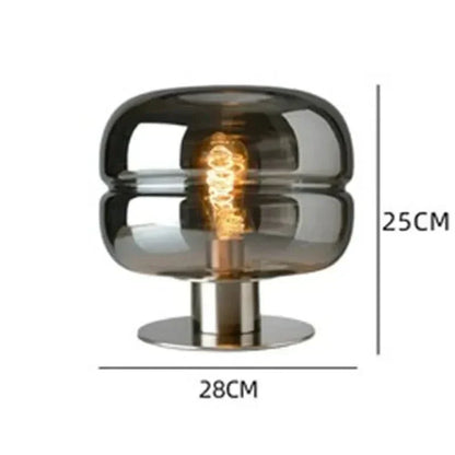 Elegant Glass Desk Lamp – Nordic Style E27