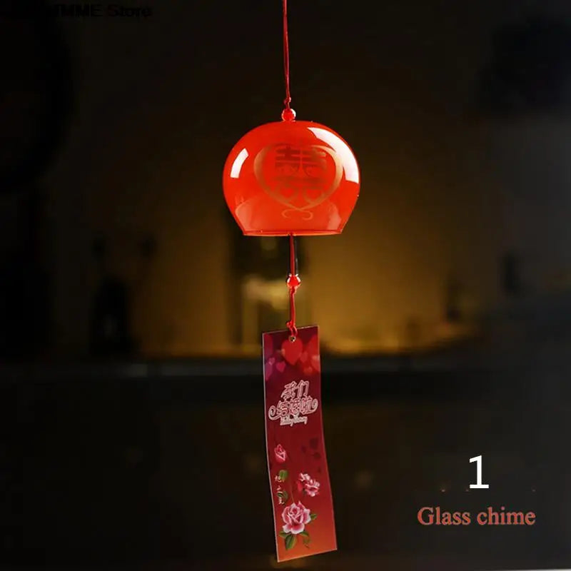 Delicate Japanese Glass Wind Chime Pendant - Cofik