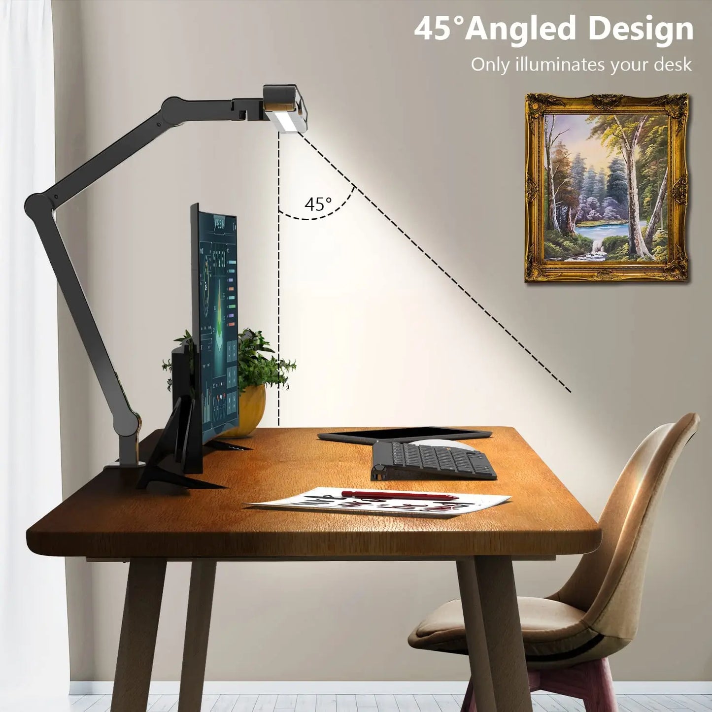 Smart Adjustable LED Table Lamp