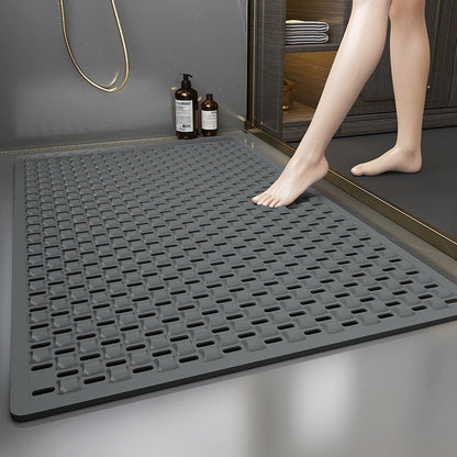 Non-Slip Bathroom Floor Mat with Drainage Holes