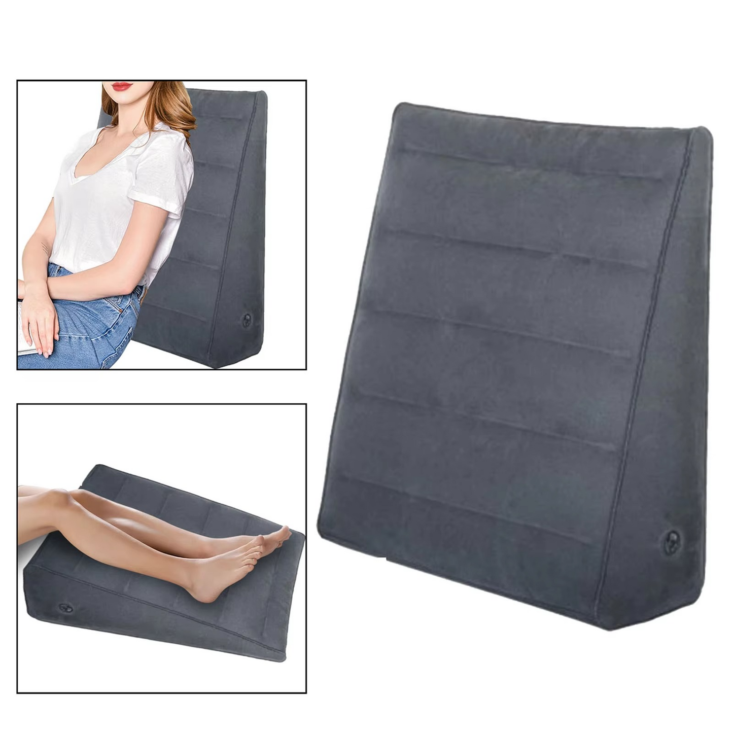 Comfortable Inflatable Travel Neck Pillow for Back Support