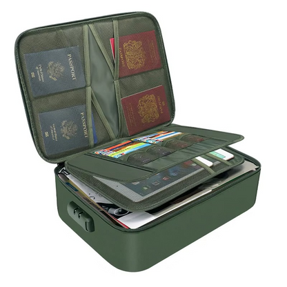 Durable Flame Resistant File Storage Bag
