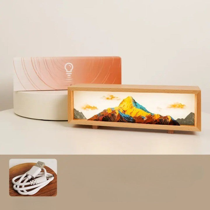 Colorful LED Touch Table Lamp