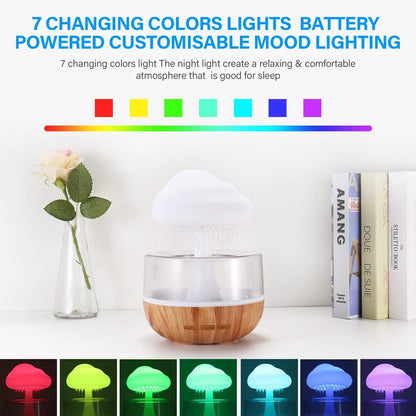 Cool Mist Air Humidifier Night Light