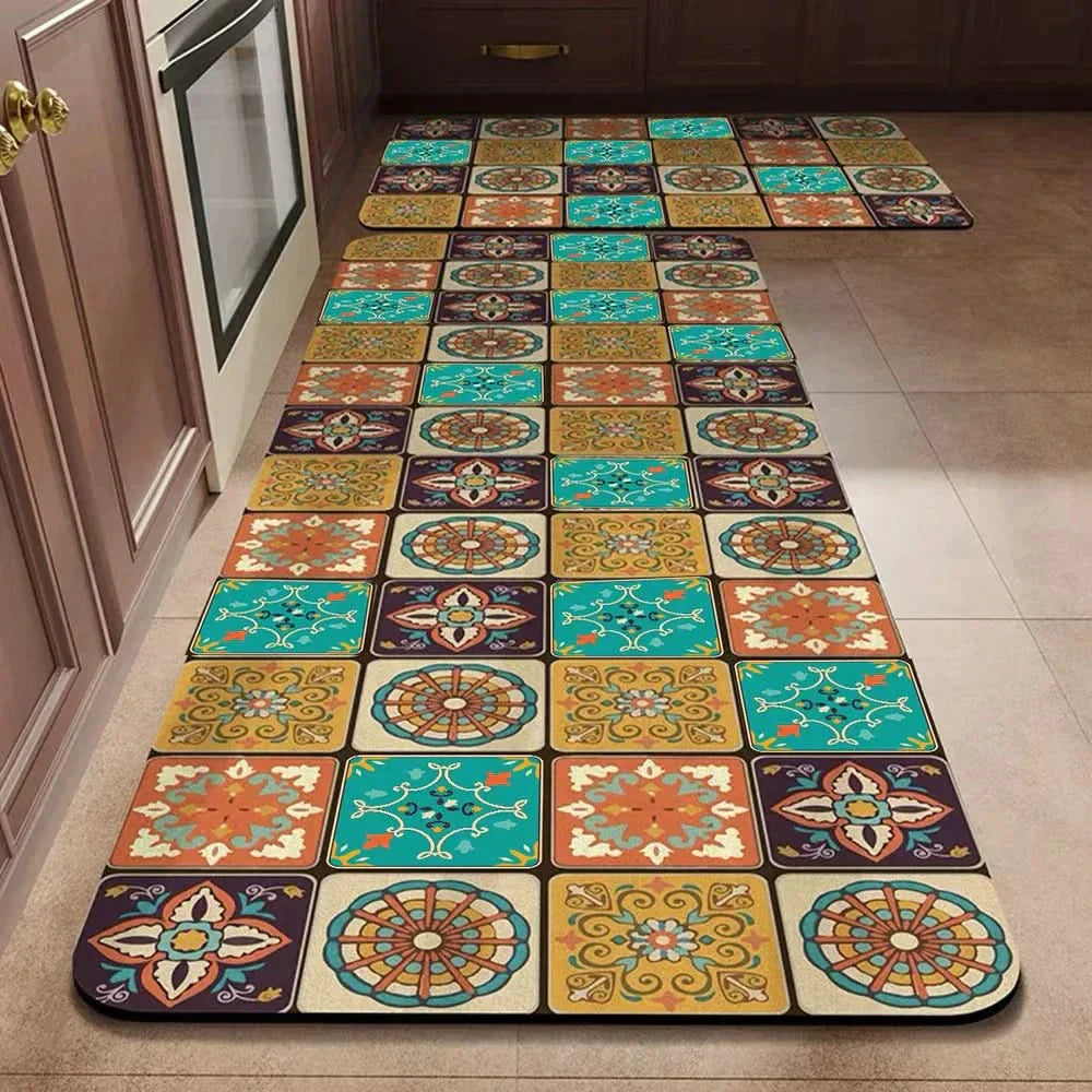 Grip Kitchen Mats and Runners - Waterproof Floor Covers