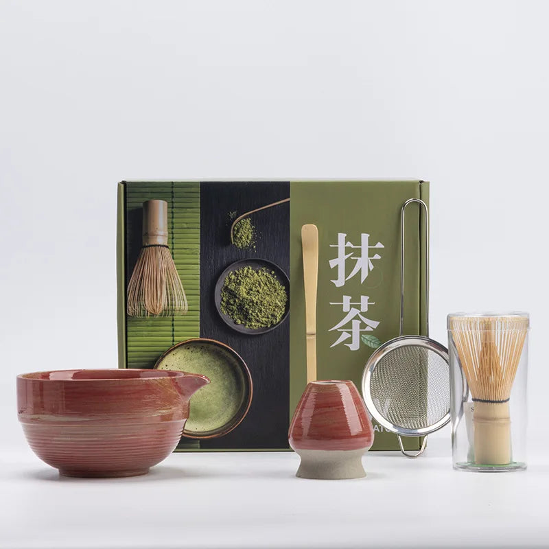 Delicate Green Tea Ceramic Set 5 Piece