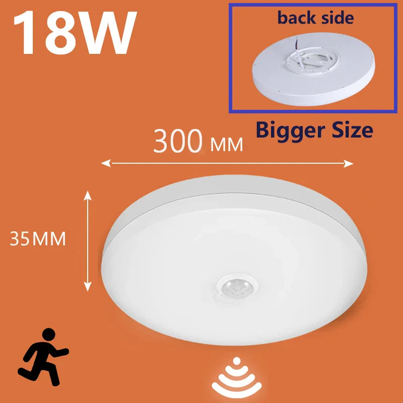 Bright Automatic Motion Sensor Ceiling Light
