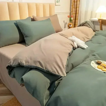 Cozy Reversible Bed Sheet Set for Ultimate Sleeping Comfort