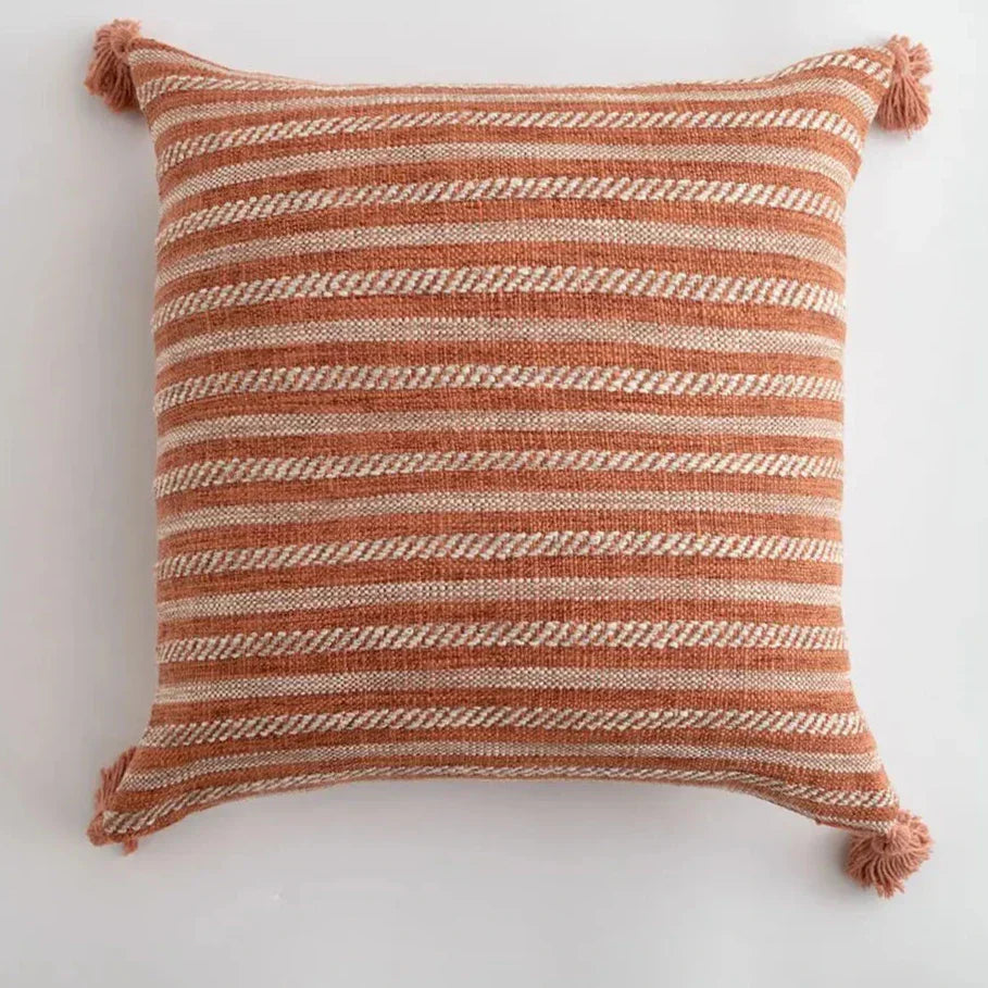 Colorful Fringe Decor Cushion Cover - Cofik