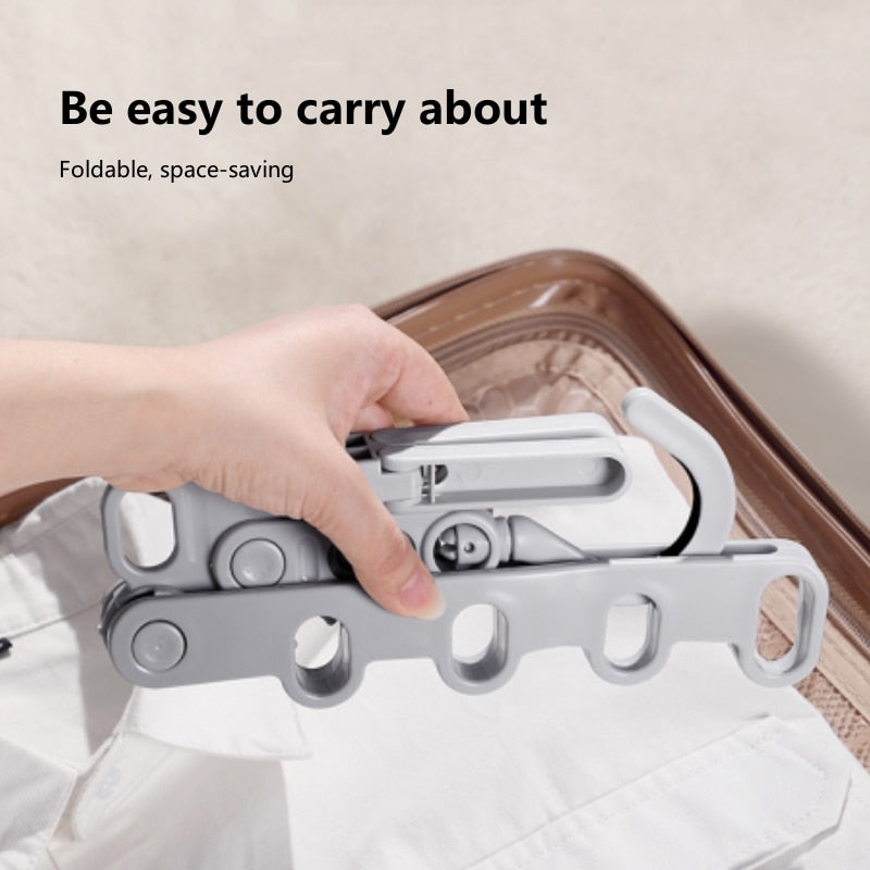 Portable Folding Closet Hanging Organizer