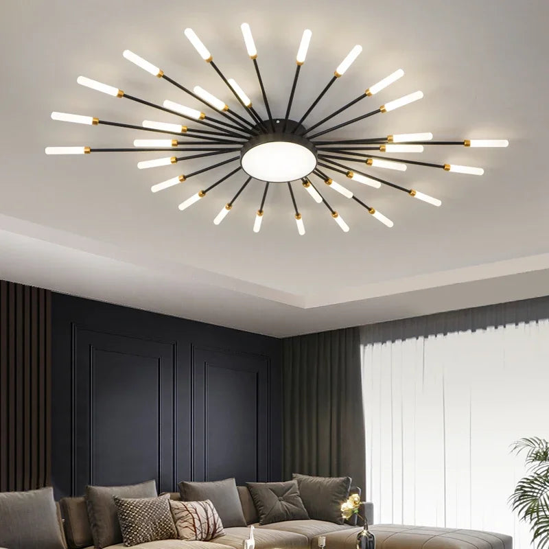 Bright LED Crystal Ceiling Light Fixture