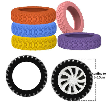 Durable Luggage Wheel Covers 8 Pack