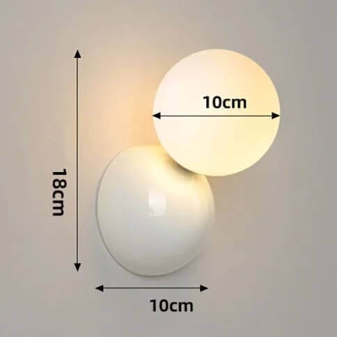Retro Style Wall Lamp in Multiple Colors