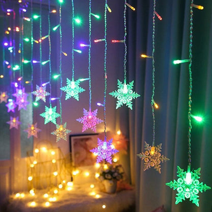 Colorful String Snowflake LED Lights - Cofik