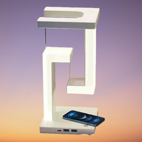 Floating LED Wireless Charging Table Lamp