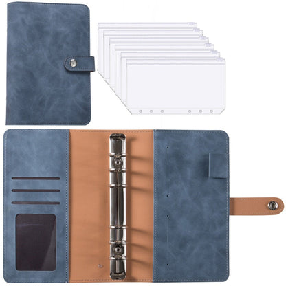 Premium Leather Wallet Notebook Planner Organizer