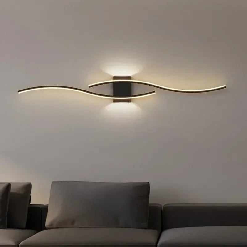 Slim LED Wall Light - Adjustable Dimmable Sconce