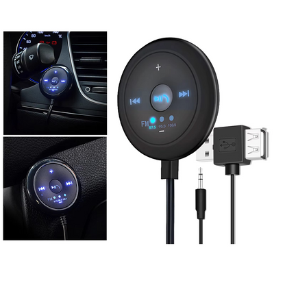 Wireless Car Radio with Bluetooth and AUX Input