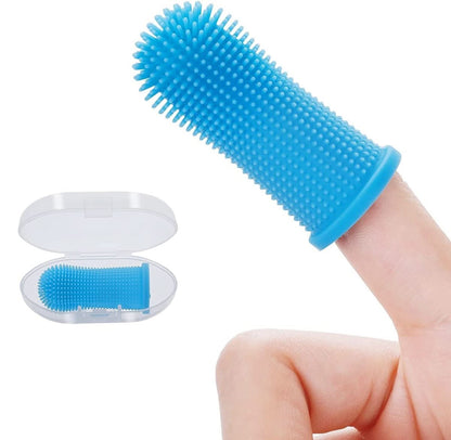 Easy Pet Dental Care Silicone Finger Brush