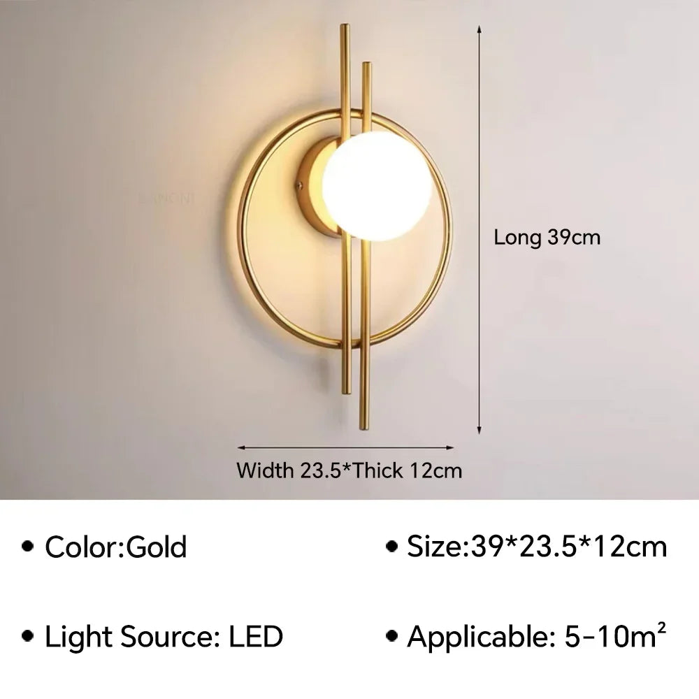 Contemporary LED Wall Light Fixture
