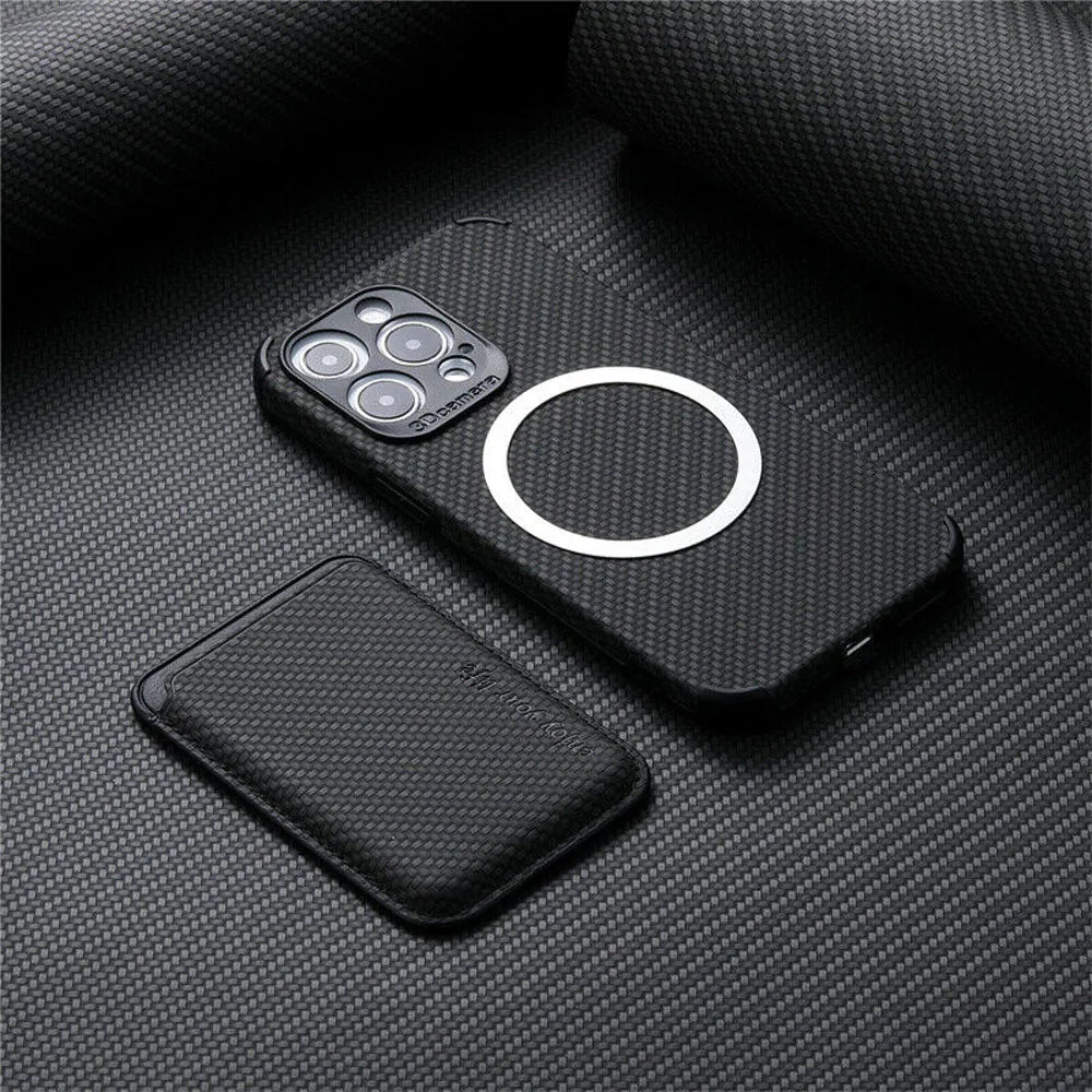Thin MagSafe iPhone Wallet Case with Card Holder