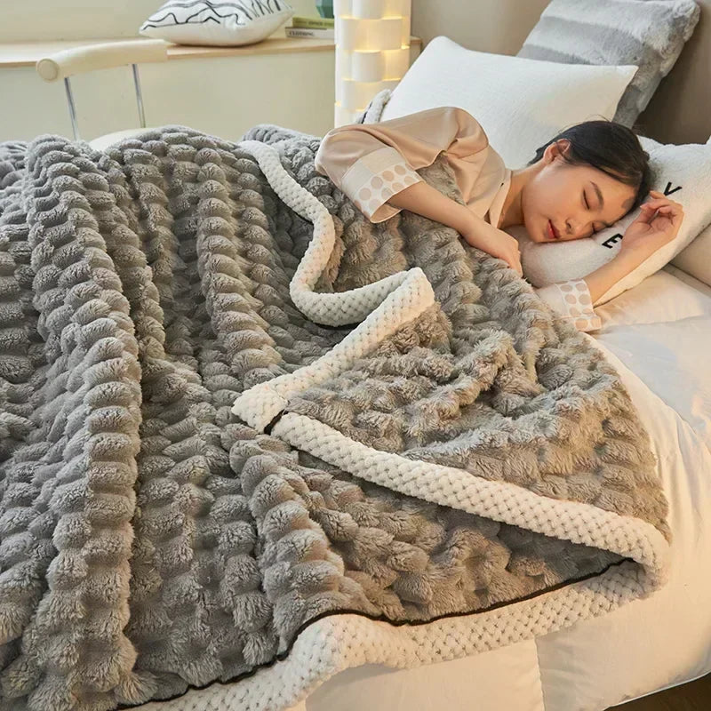 Soft Plush Fall Blanket
