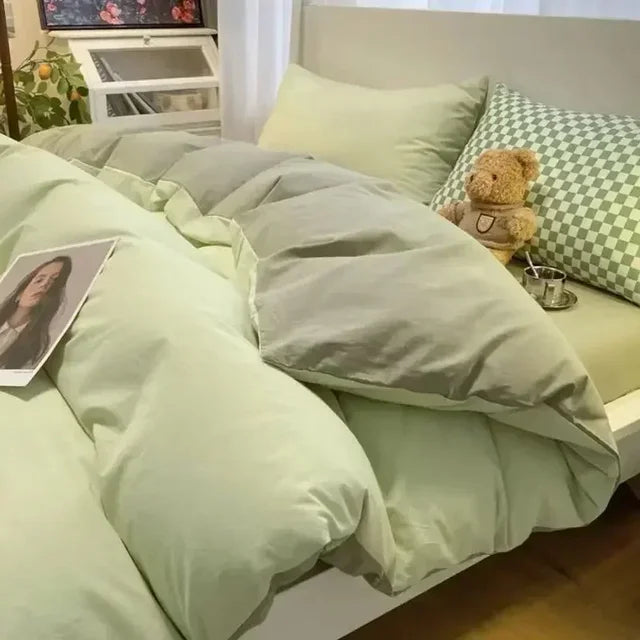 Cozy Reversible Bed Sheet Set for Ultimate Sleeping Comfort