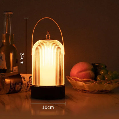 Vintage Style Birdcage Table Light