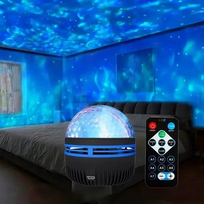 Colorful USB Star Night Light Projector