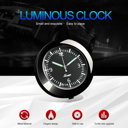 Adhesive Auto Dashboard Glow Clock