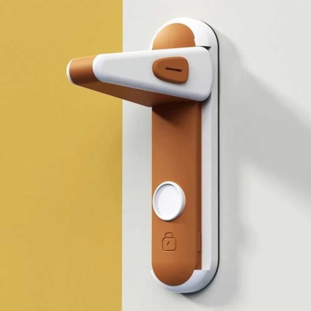 Child Safety Door Lock Protector