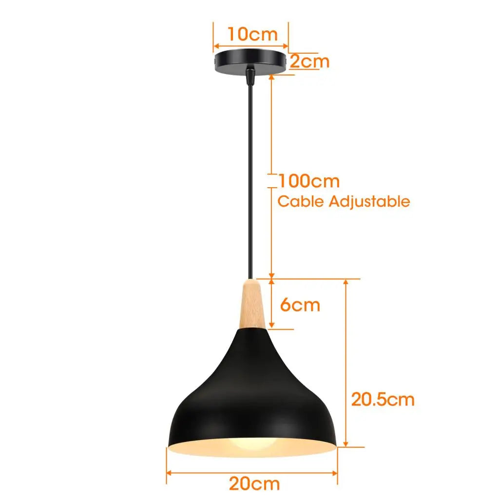 Vintage Metal Drop Ceiling Light