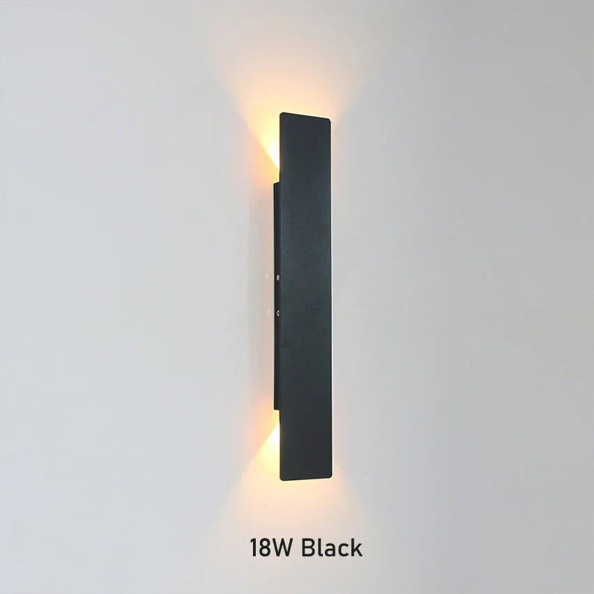 Contemporary Slim LED Bedside Lamp