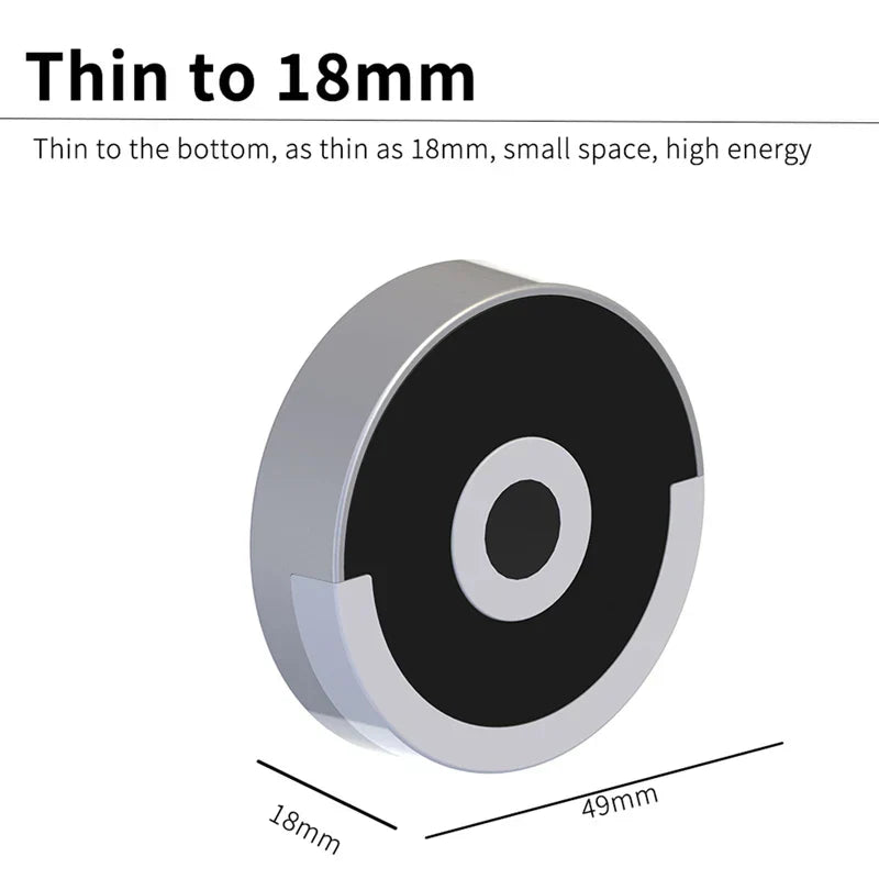 Small Round Rechargeable Portable Night Light