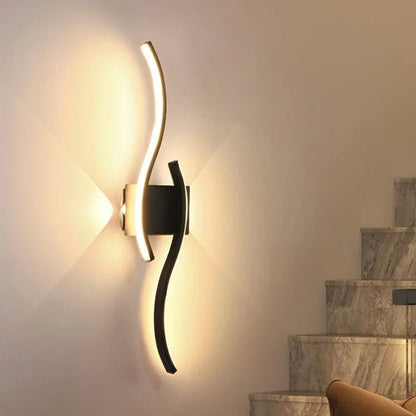 Slim LED Wall Light - Adjustable Dimmable Sconce