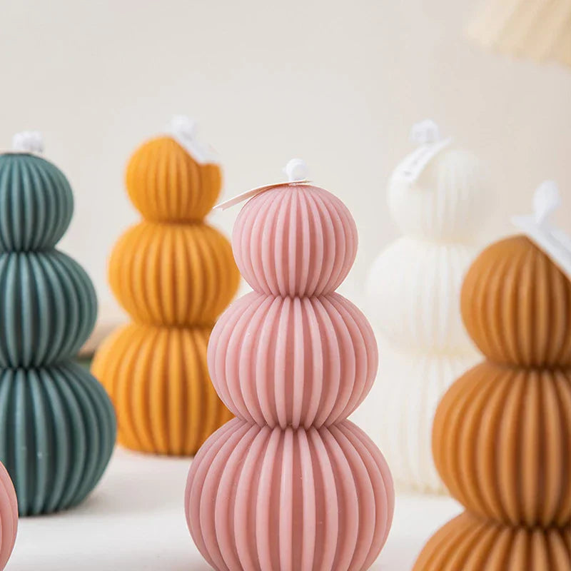 Unique Fragrant Candle Golf Ball Shape Home Decor