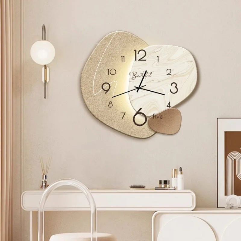 Contemporary Silent Wall Clock for Home Decor - Cofik
