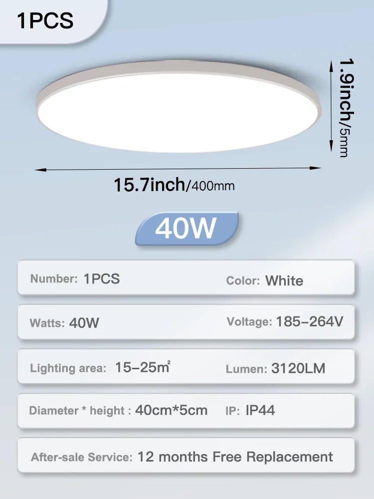 Bright LED Ceiling Panel Light